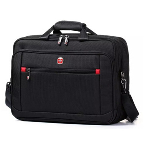 [해외] REGIUS 패션 비즈니스 남자 가방 휴대용 서류 가방 컴퓨터 가방 14-15.6 블랙