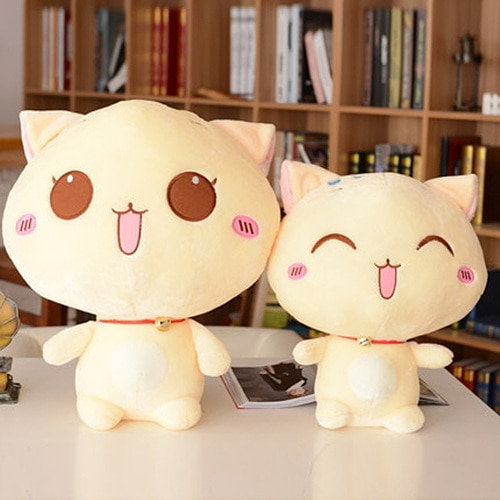 [해외]직구 PIQIANQIAN 오리지널 고양이 캐릭터 봉제 인형 (55cm)