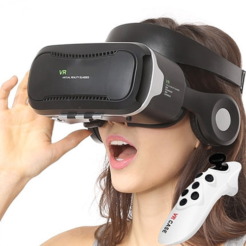 [해외]직구 KARSIQI 3D VR 가상 (VR X 헤드셋 X 게임 커트롤러)