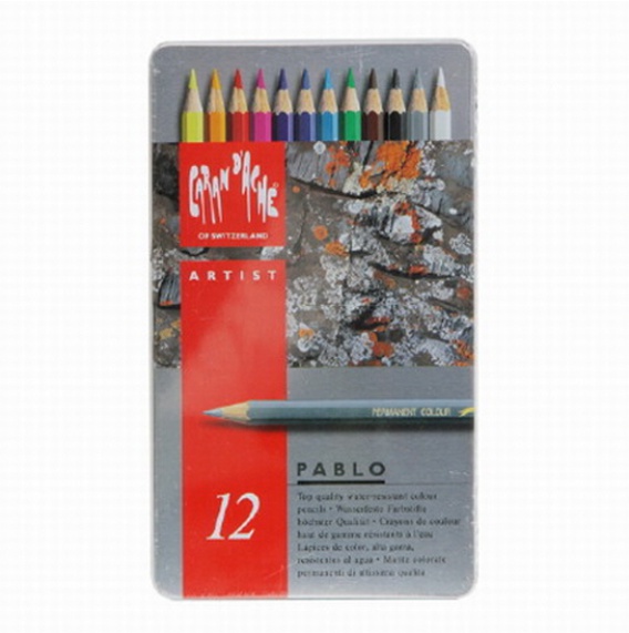 dp 카렌다쉬 최고급 유성 색연필 12색 (파블로)