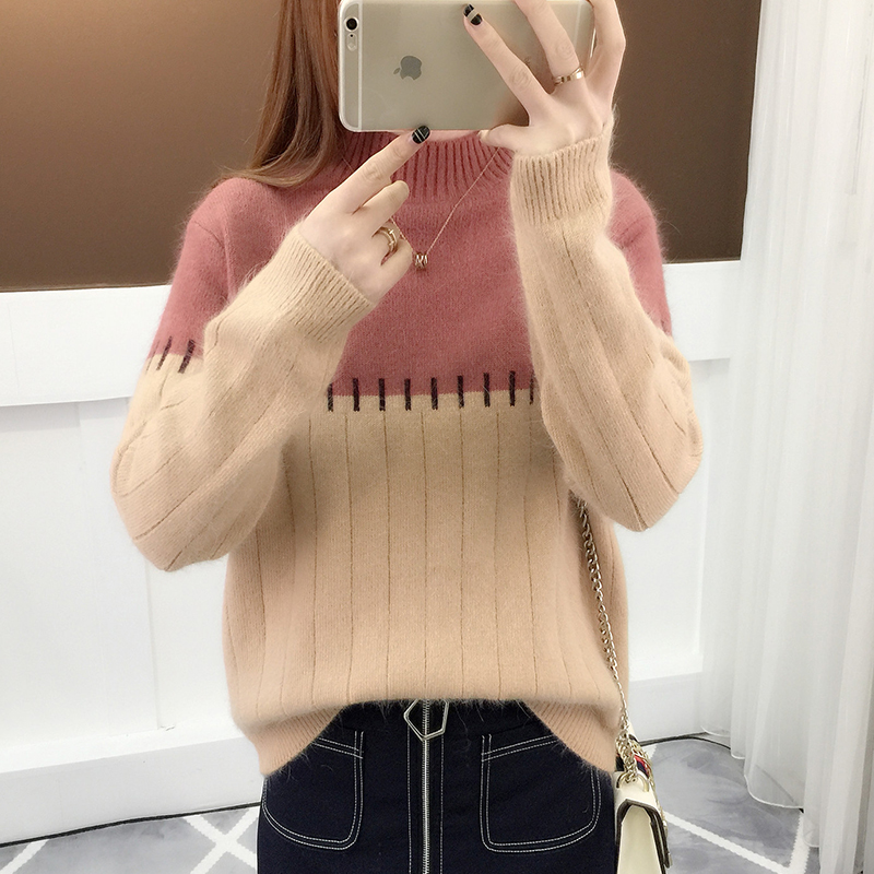 [해외] 0003_1348 대박걸 꼬맴디자인 반 넥타이 스웨터