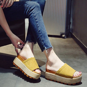 [해외] TOP신상 패션 캐주얼 여름 여성 Chic 비치 통급 슈즈 샌들 슬리퍼 신발