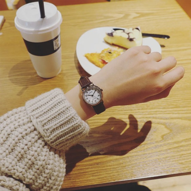[해외] TOP신상 발렌타인데이 커플시계 캐주얼 패션 여성 손목시계