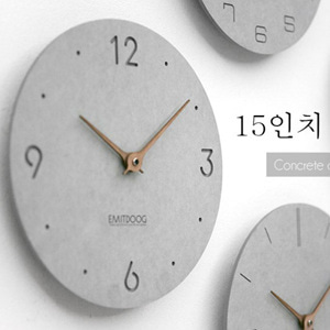 [해외] TOP신상 패션 캐주얼 벽시계 거실 미니얼 복고풍 가정용 아이디어 정은 시계