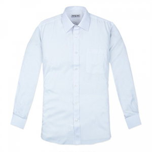 Dch 실스트라이프 화이트 셔츠_스트라이프 흰색 하얀색 긴팔 와이셔츠