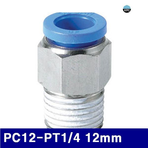 Dch 코리아뉴매틱 6220767 원터치피팅(PC타입) PC12-PT1/4 12mm (봉(10EA))