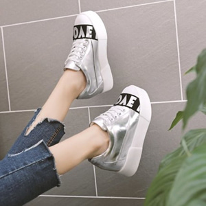 [해외] 2018 봄 골드 하우스 플랫폼 신발 여성 캐주얼 신발