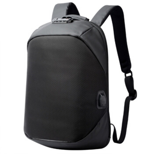 [해외] 비즈니스 잠금 어깨 가방 배낭 15.6 USB충전 블랙