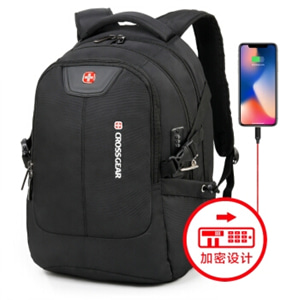 [해외] 도난 방지 캠페인 배낭 15.6 노트북 가방 남성과 여성 가방 대용량 USB 배낭