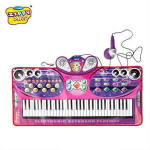 [해외]직구 ZIPPYMAT 어린이 담요 전자 학습 피아노 장난감