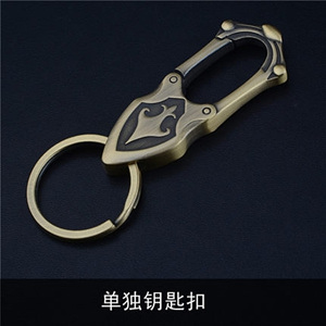 [해외]직구 QOONG 청동 자동차 키 열쇠 고리 (열쇠 고리)