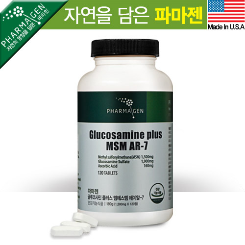 Vm 38016[파마젠]글루코사민 플러스 MSM AR-7 120정 1개월분
