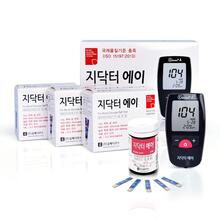 청훈메디-지닥터에이 혈당기+혈당시험지150매+채혈210개+알콜솜100개 혈당기풀세트