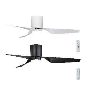 [실링팬] LED 코다 DC Fan 52″ (132cm)  화이트/블랙 18W(삼색변환),아이딕조명,[실링팬] LED 코다 DC Fan 52″ (132cm)  화이트/블랙 18W(삼색변환)