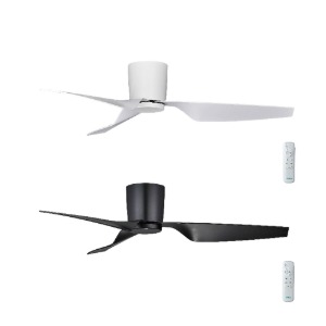 [실링팬] 코다 DC Fan 52″ (132cm)  화이트/블랙,아이딕조명,[실링팬] 코다 DC Fan 52″ (132cm)  화이트/블랙