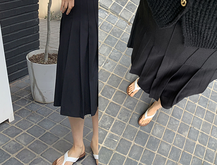 (품절)ozoo skirt-black