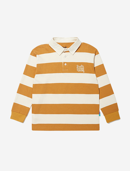KIDS RUGBY T-SHIRTS - MUSTARD