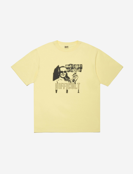 WHAT IS ART TEE - YELLOW