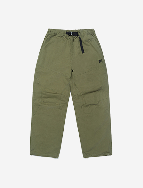 TAG EASY TWILL PANTS - OLIVE