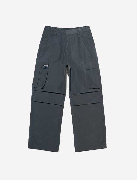 W STM CARGO PANTS - CHARCOAL