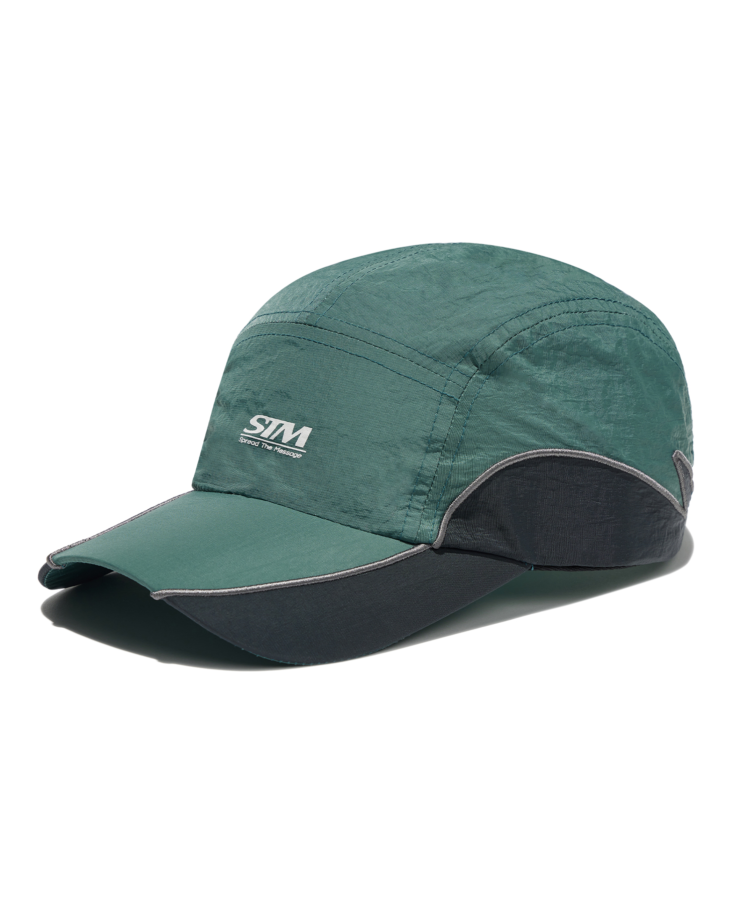 STM CAMP CAP - BLUE GREEN brownbreath