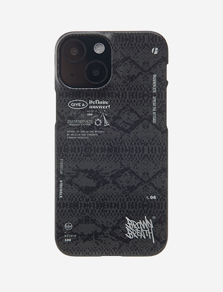 TAG PYTHON IPHONE CASE - GREEN brownbreath