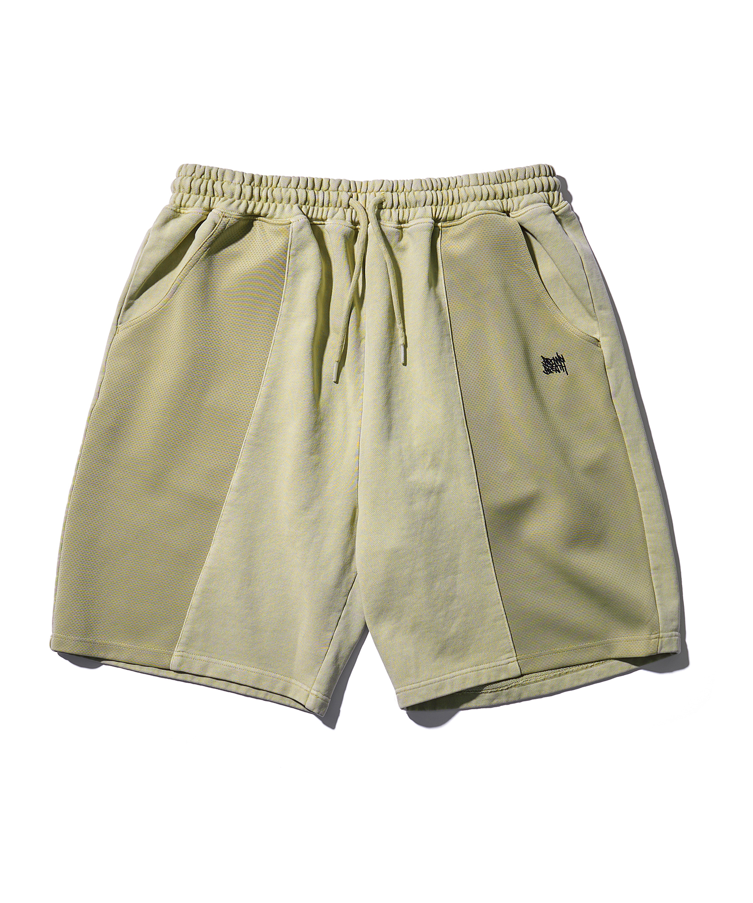 TAG PIGMENT SHORTS - BEIGE brownbreath