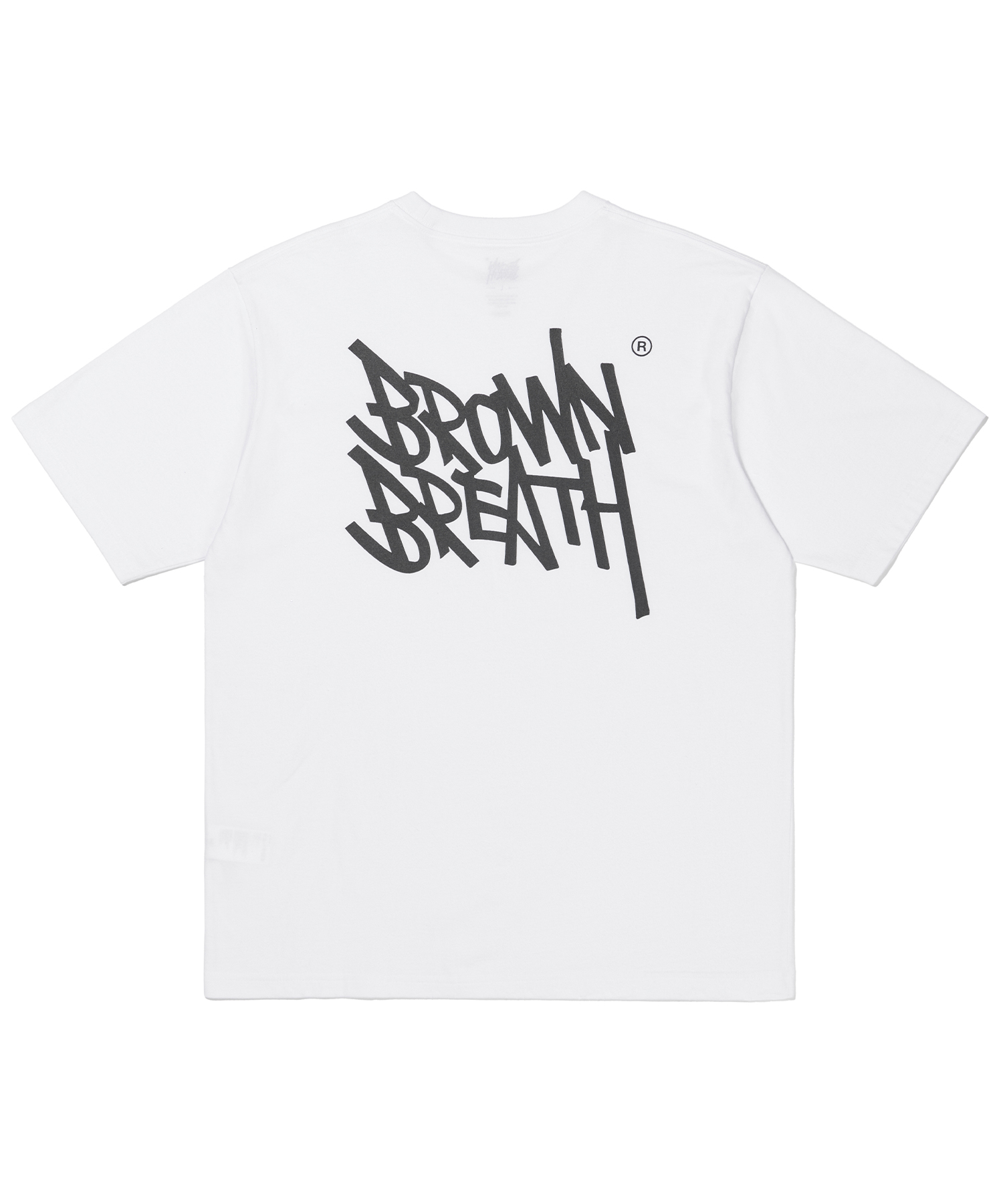 TAG OG TEE - WHITE brownbreath