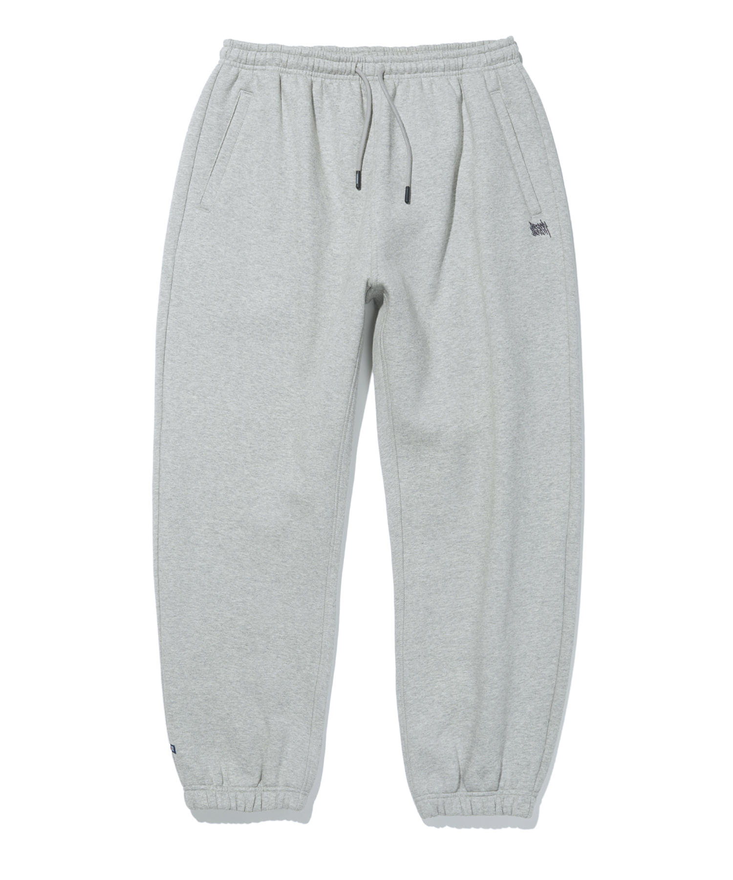 TAG SWEATPANTS - MELANGE GREY brownbreath