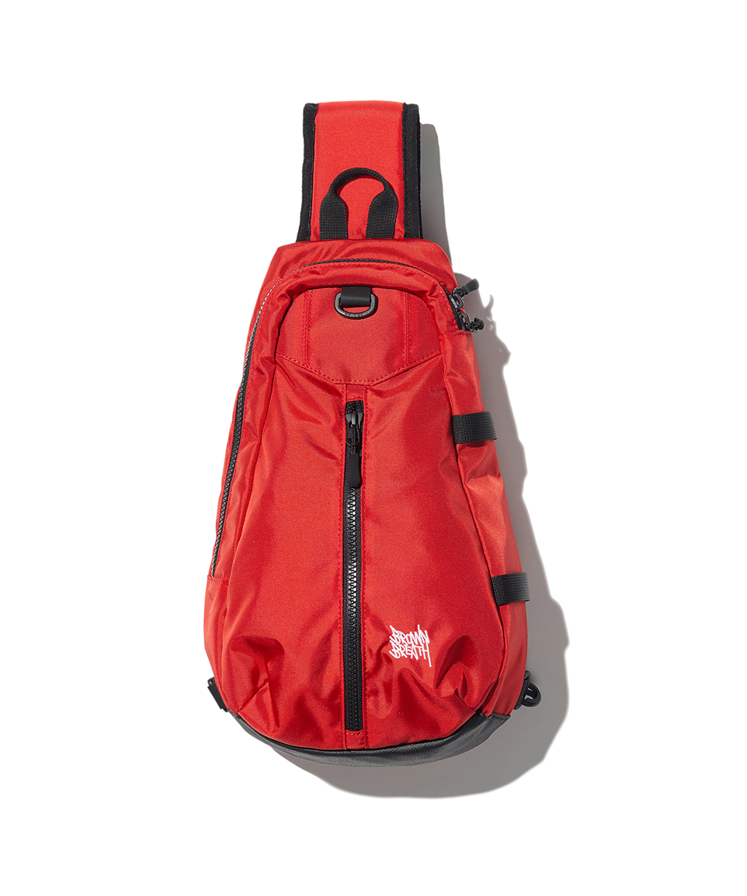 COMBINE MINI SLING BAG - RED brownbreath