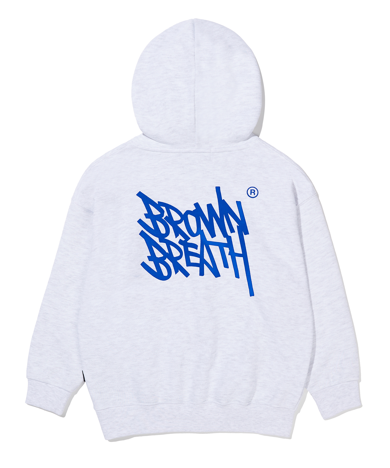 KIDS TAG HOODIE - ASH brownbreath