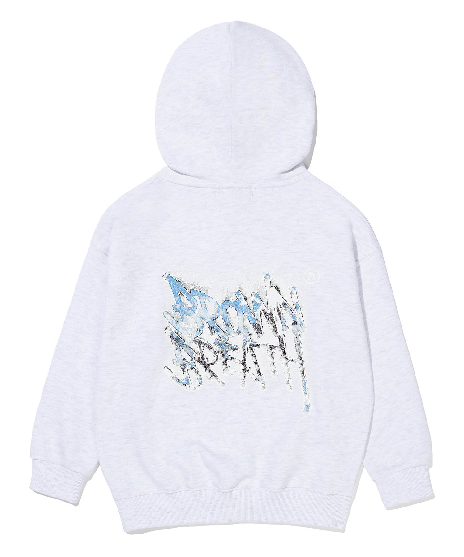 KIDS SMOKE TAG HOODIE - ASH brownbreath