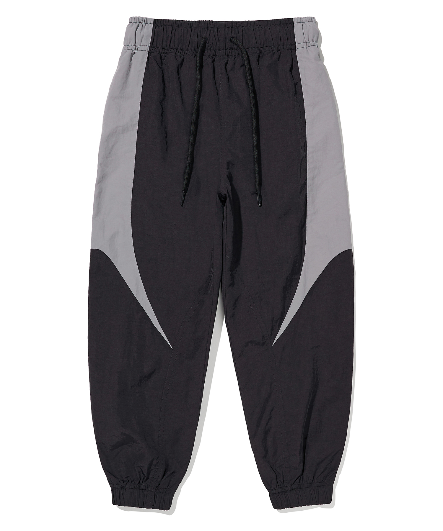 KIDS NYLON LINE PANTS - BLACK brownbreath