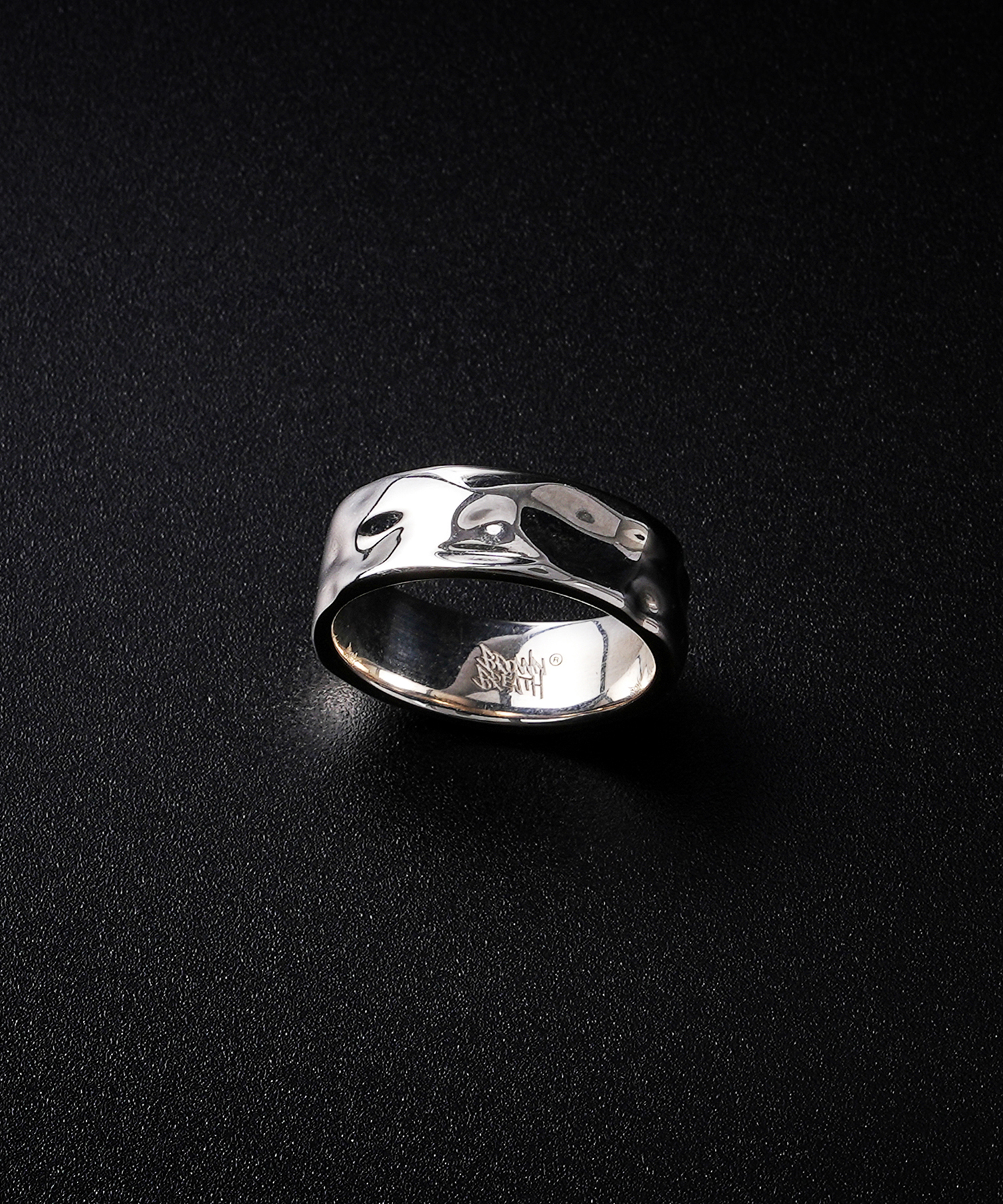 DOUGH LOOP RING - SILVER brownbreath