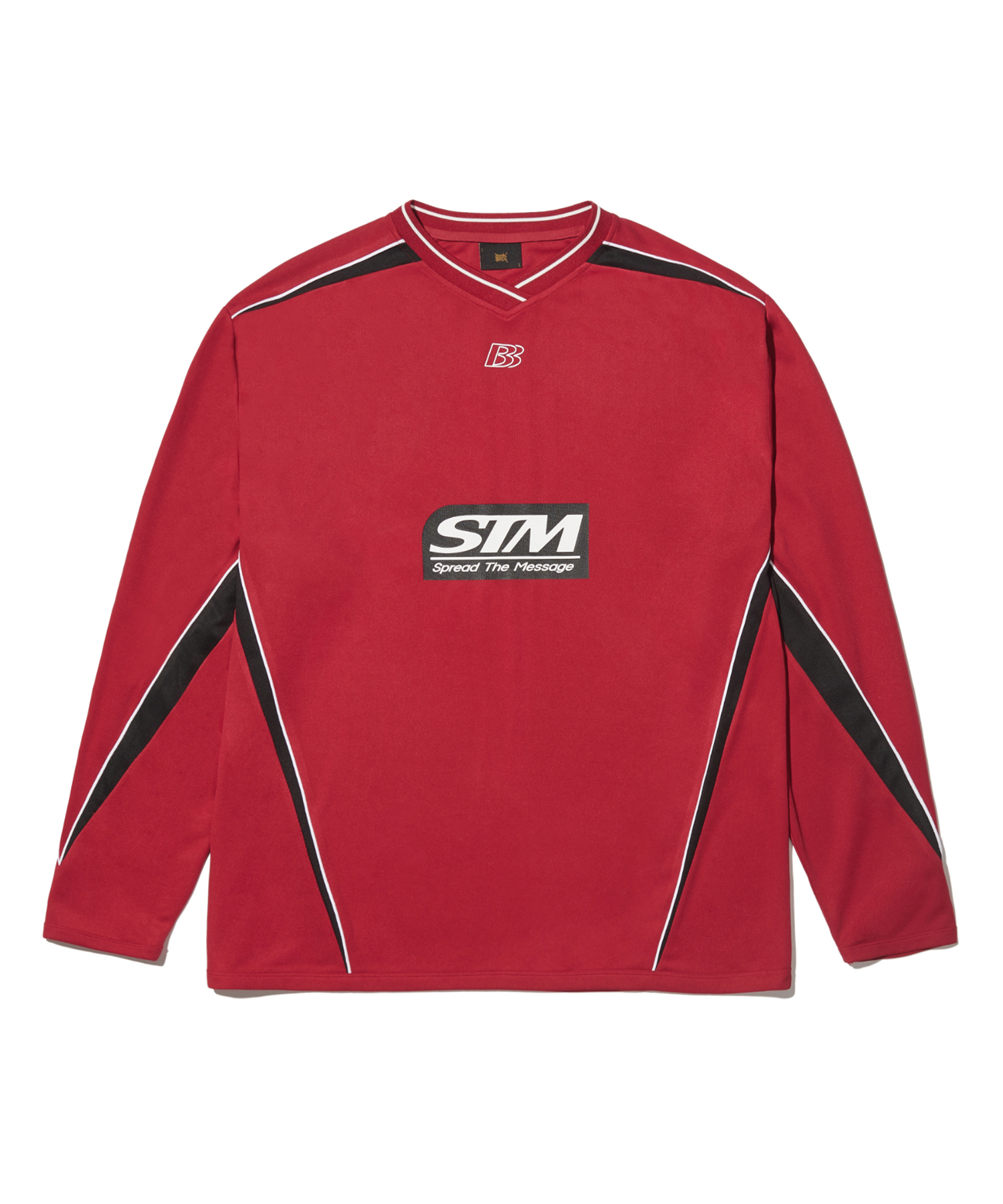 STM RACING LONGSLEEVE - BURGUNDY brownbreath