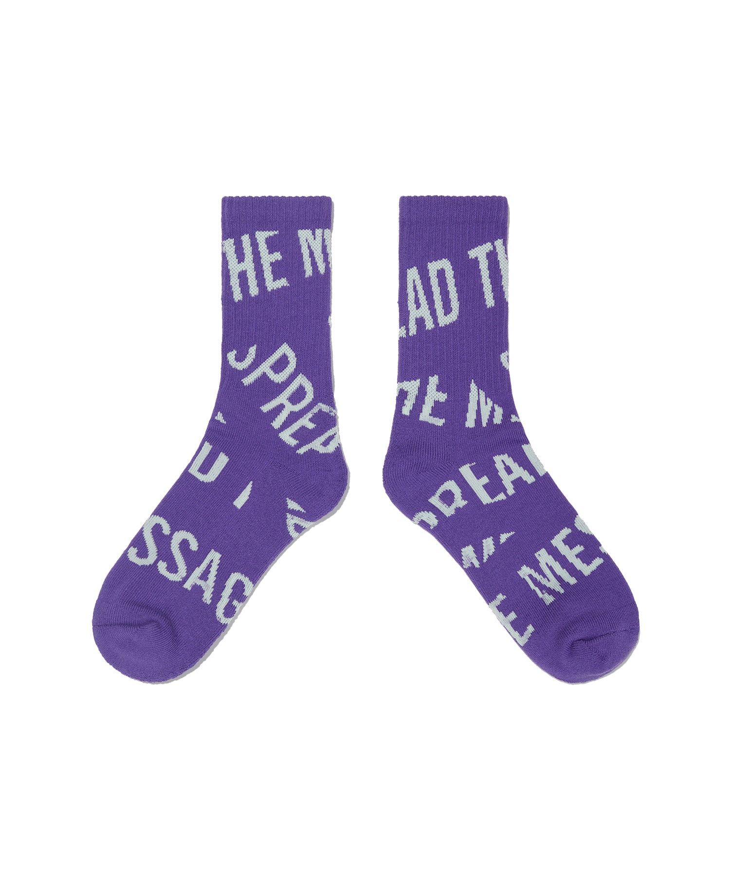 STM SOCKS - PURPLE brownbreath