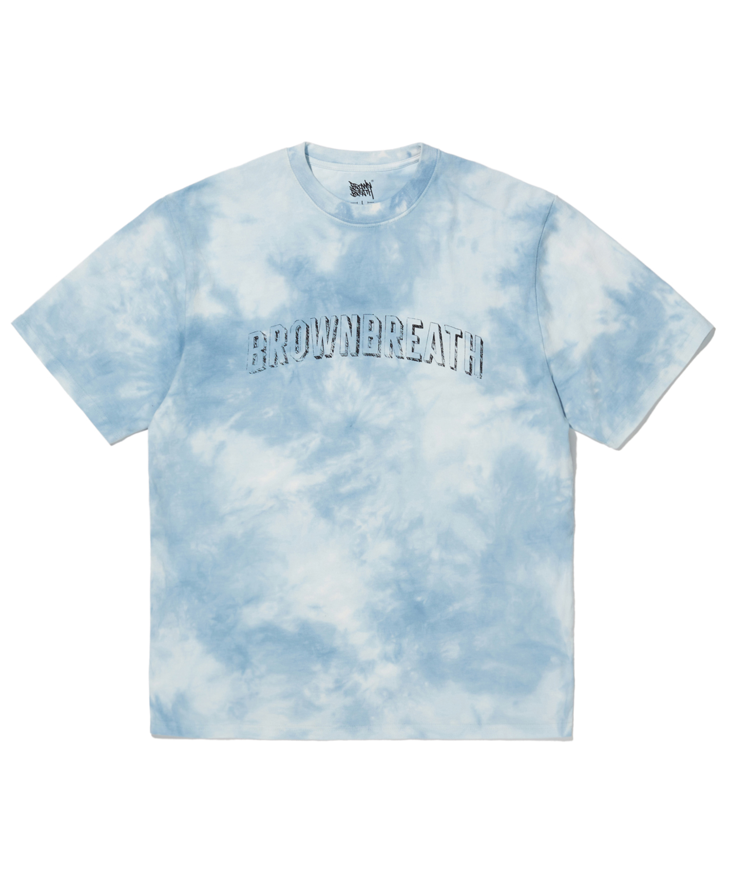 BB TIEDYE TEE - BLUE brownbreath