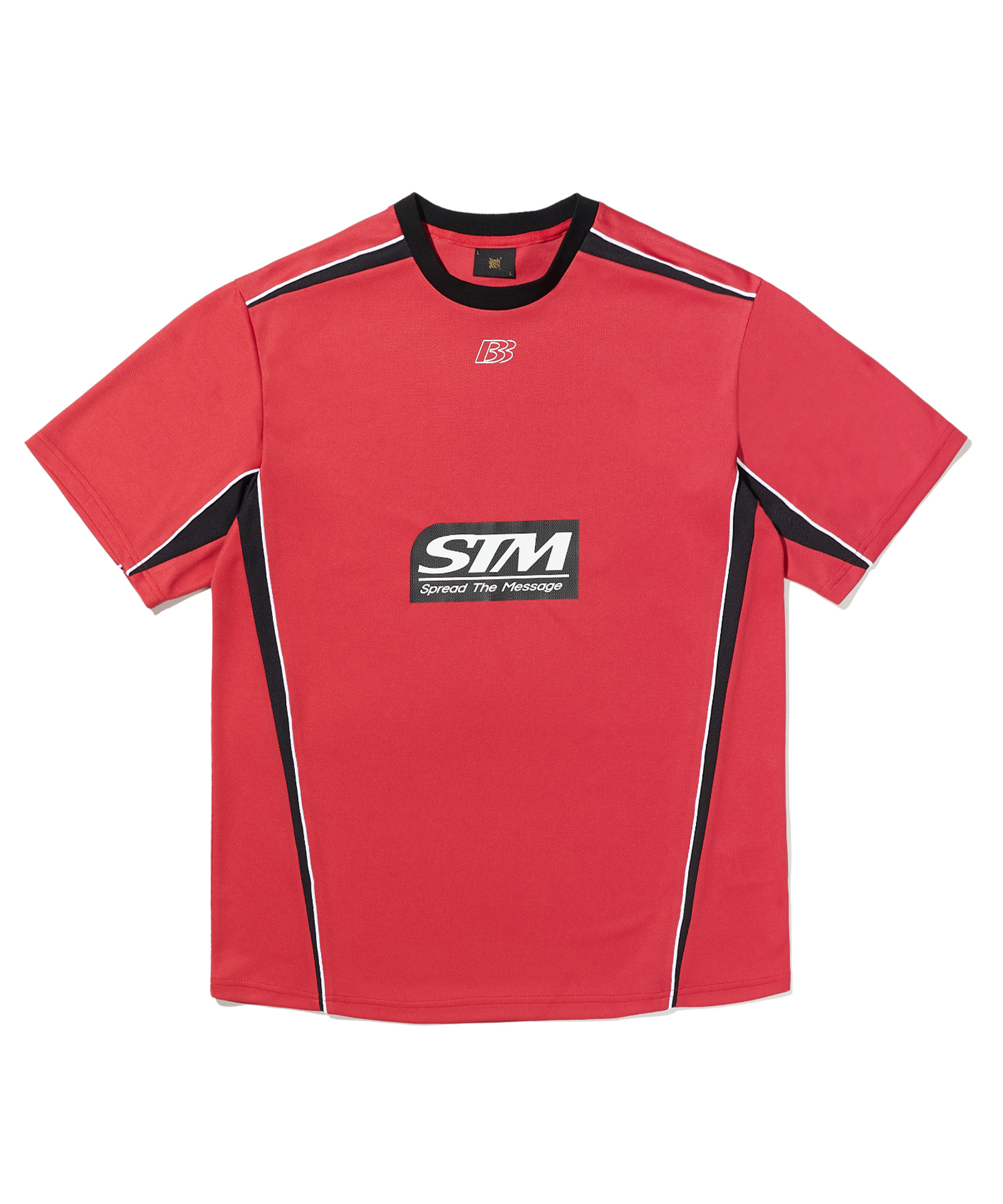 STM RACING TEE - RED brownbreath