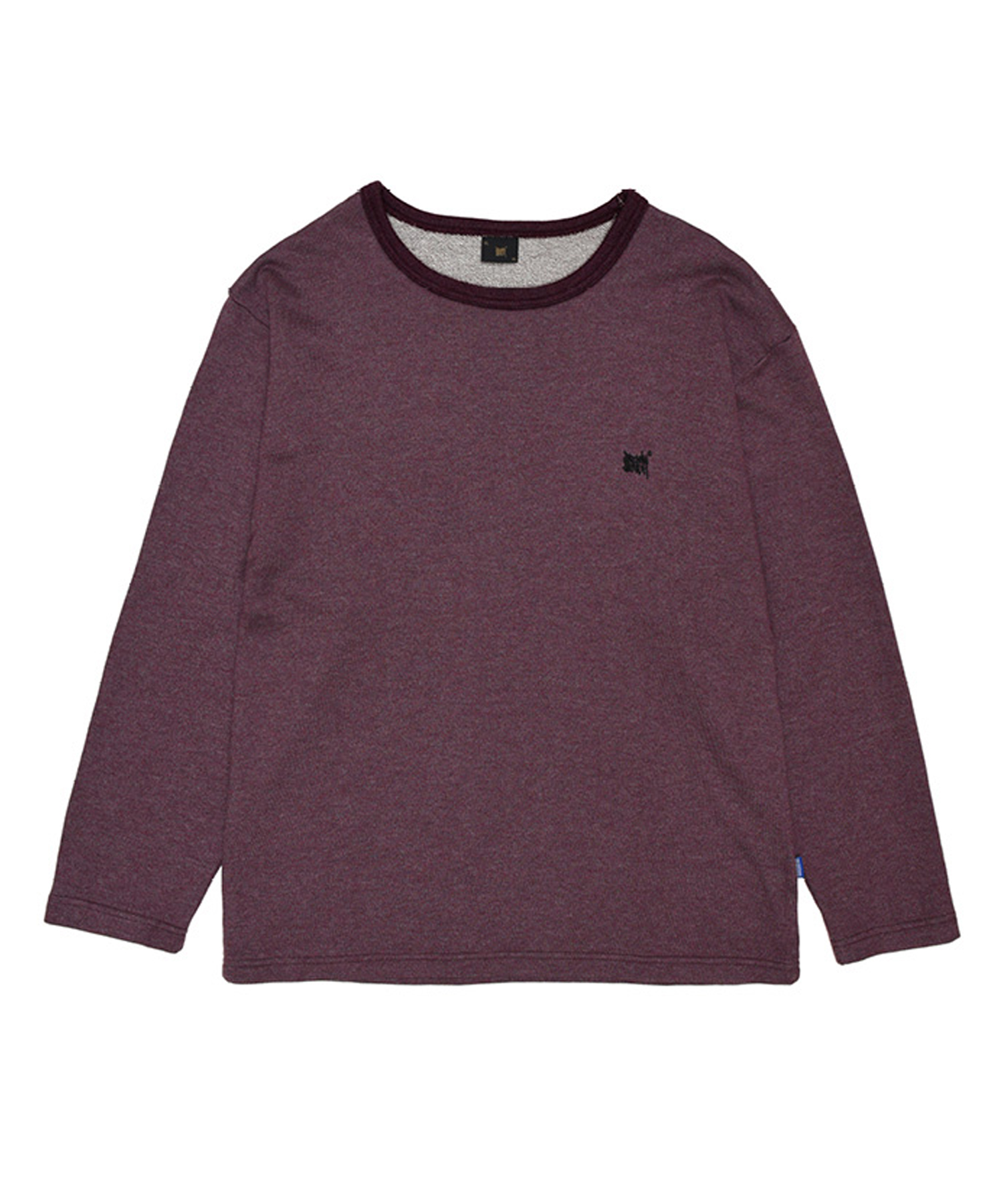 TAG 2TONE LONGSLEEVE - PURPLE brownbreath