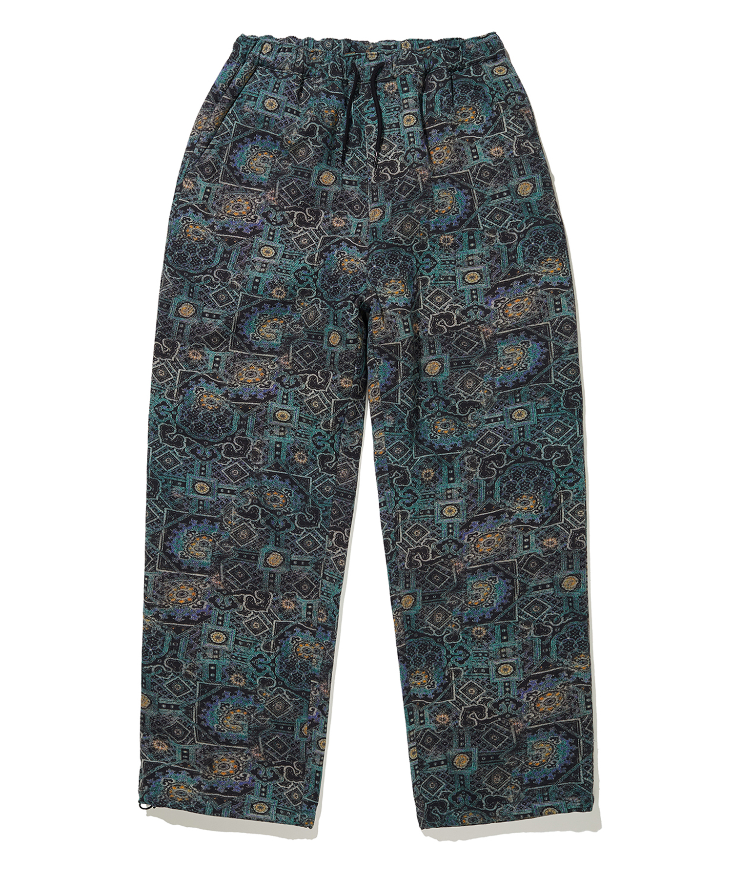 B SIGN ANTIQUE PANTS - GREEN brownbreath