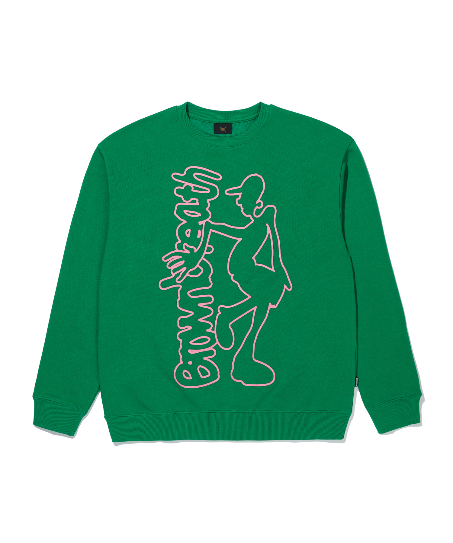 MOVE CREWNECK - GREEN brownbreath