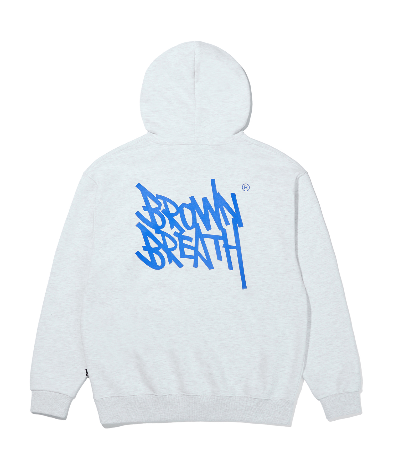 TAG HOODIE - ASH brownbreath