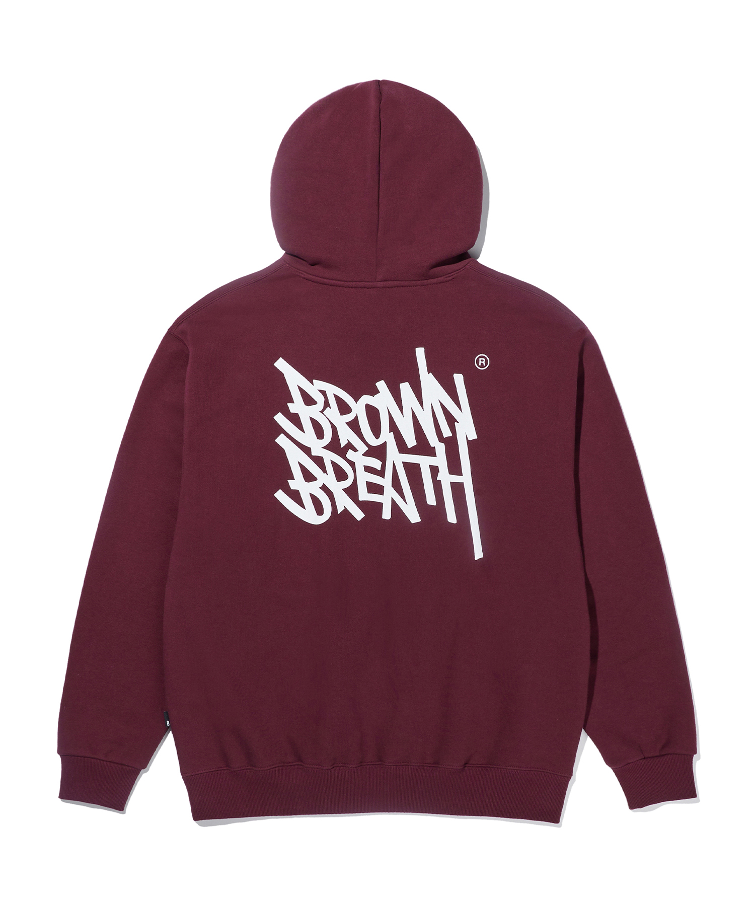 TAG OG HOODIE - BURGUNDY brownbreath