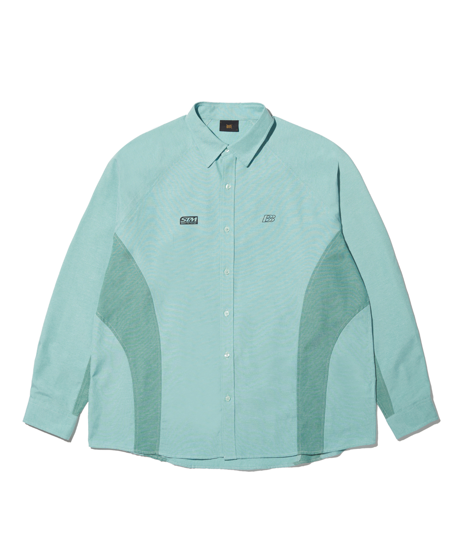 STM OXFORD SHIRTS - GREEN brownbreath