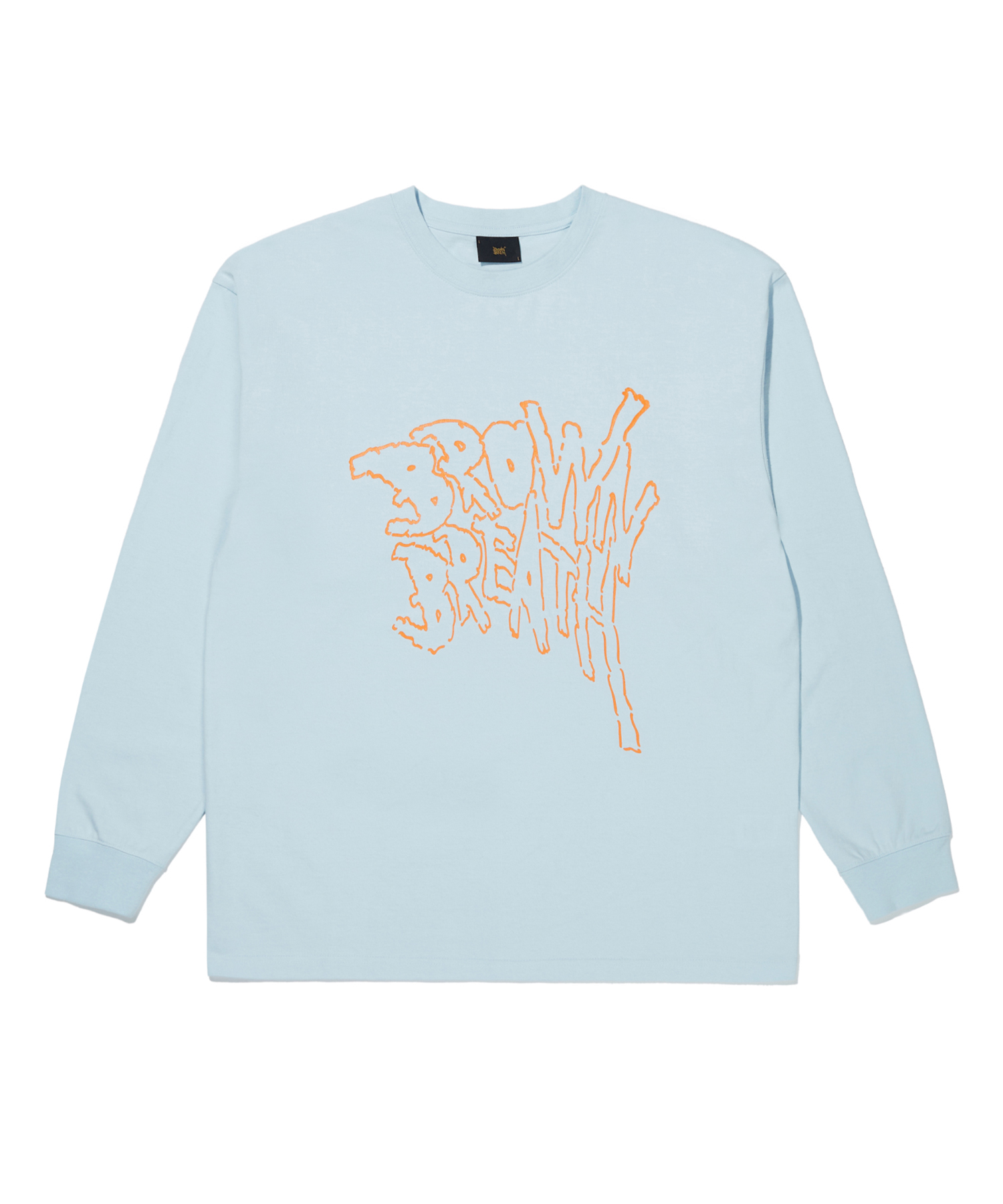 WARP LONGSLEEVE - LIGHT BLUE brownbreath