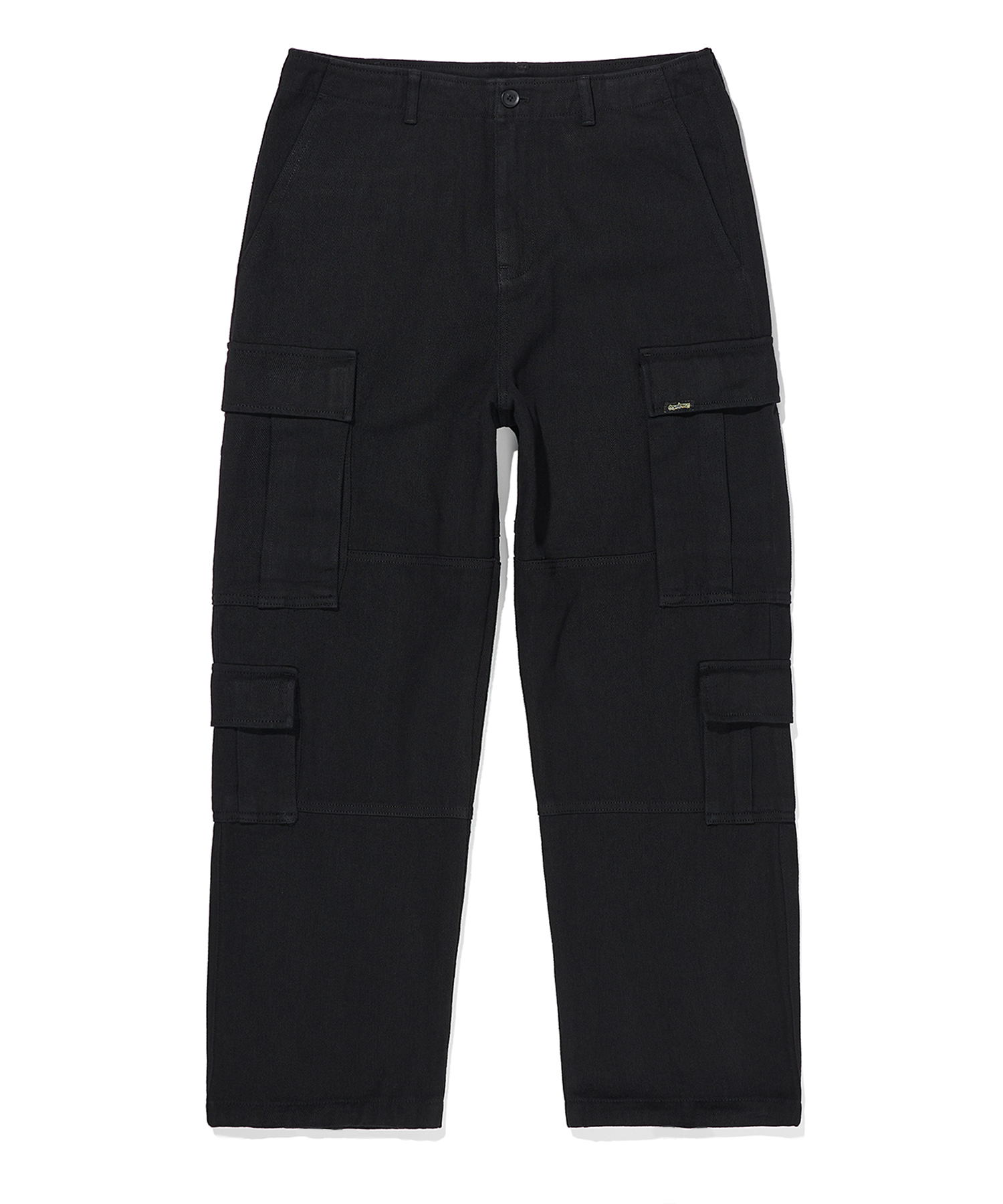 B SIGN CARGO PANTS - BLACK brownbreath