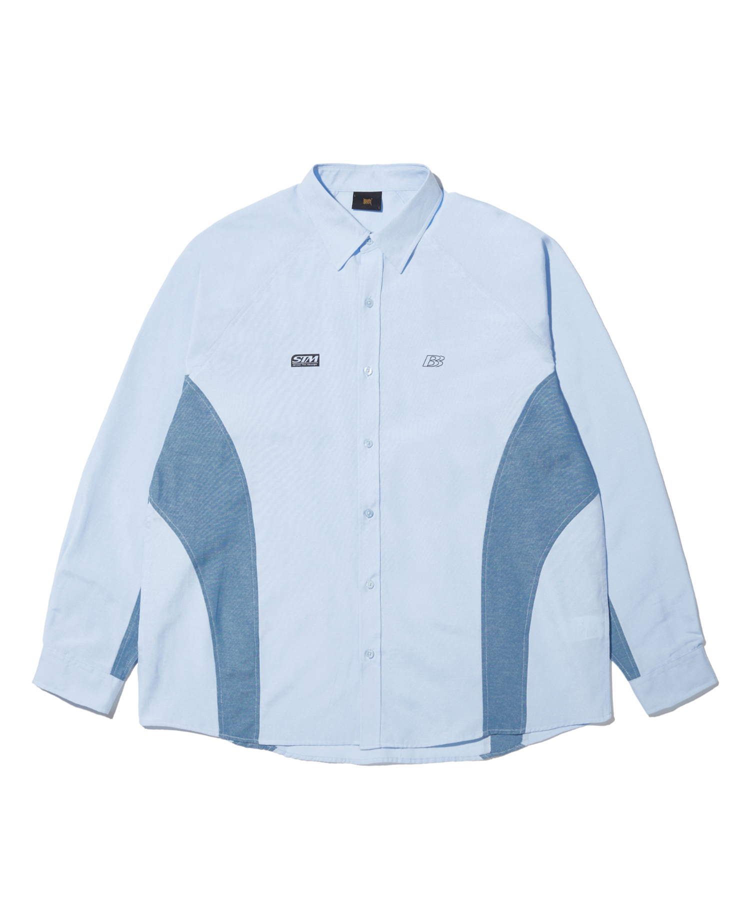 STM OXFORD SHIRTS - BLUE brownbreath