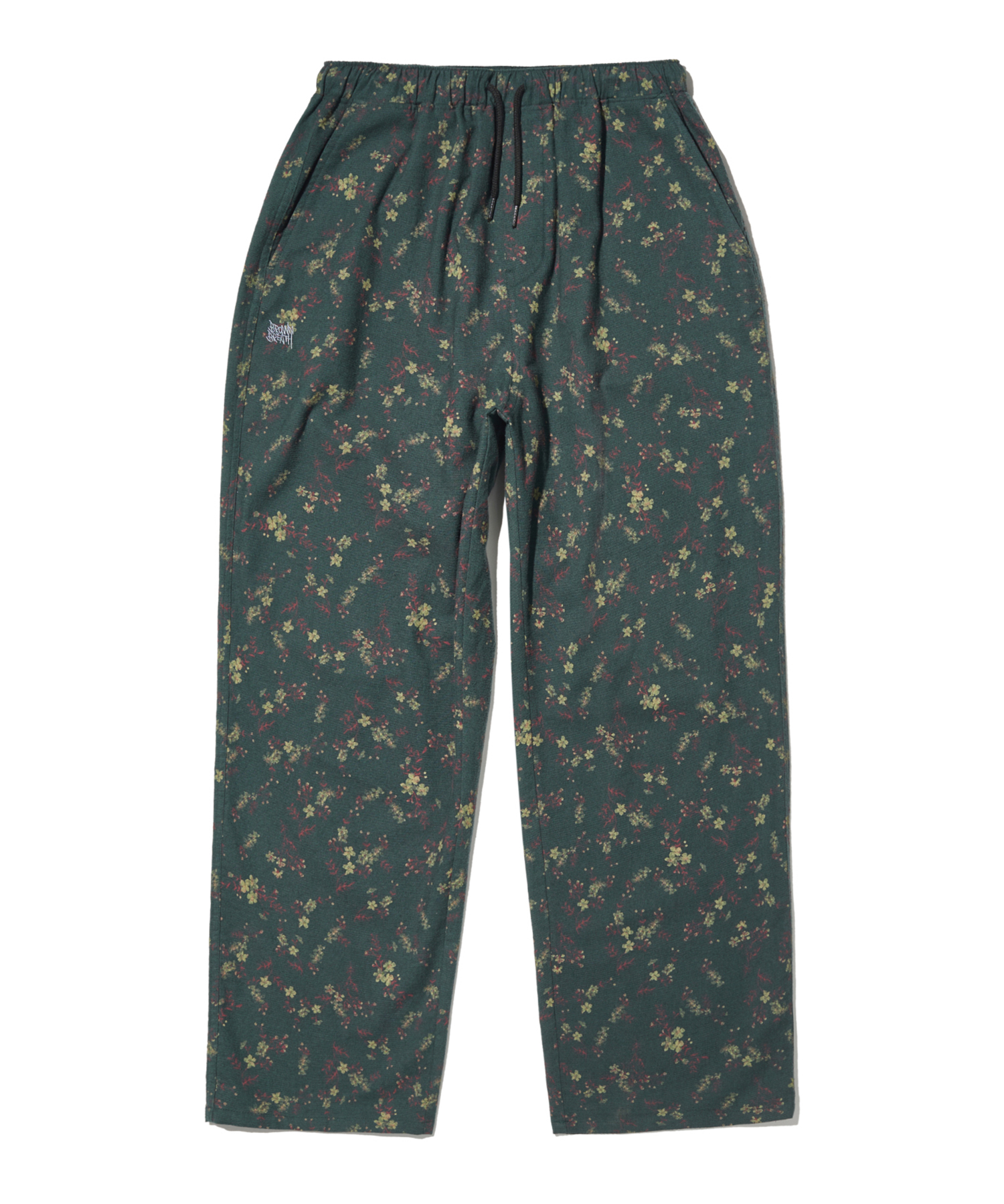 BLOOM TAG PANTS - GREEN brownbreath