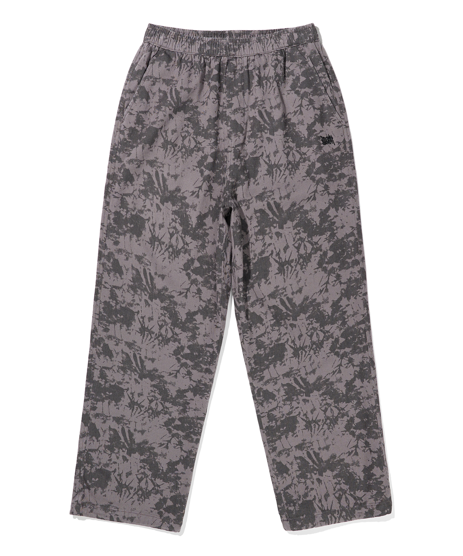 TAG SPREAD BANDING PANTS - GREY brownbreath