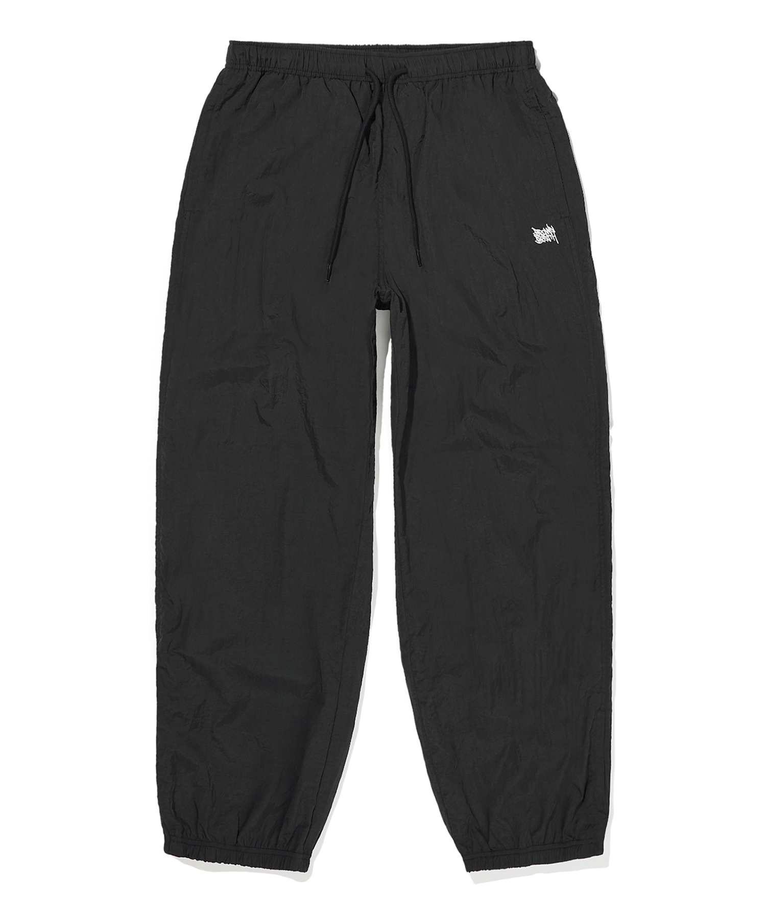 TAG TRACK PANTS - BLACK brownbreath